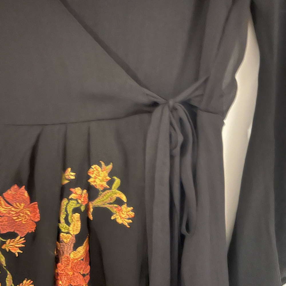 ASOS Black wedding guest dress - Picture 2 of 5